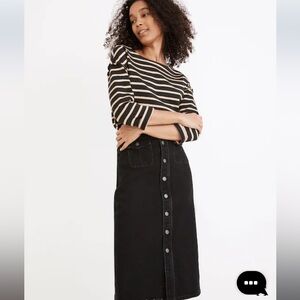 NWT Madewell Denim Skirt